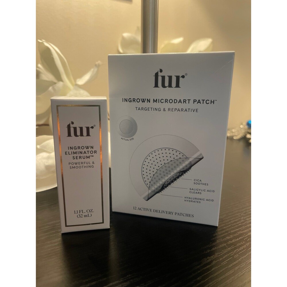 Fur Ingrown Eliminator Serum & Microdart Patch Set